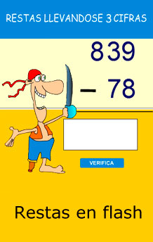 restas de tres cifras llevando